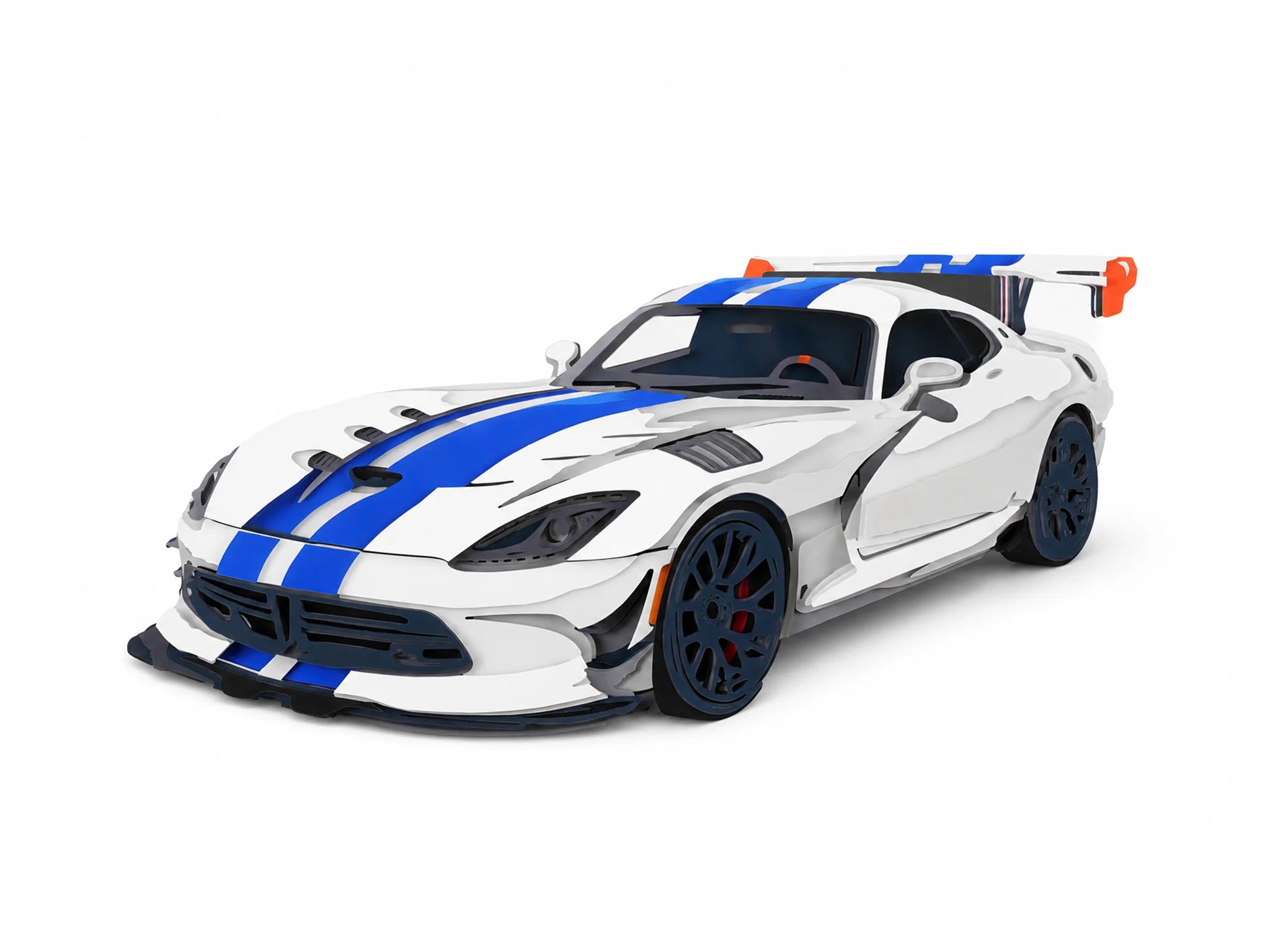 0011 - Twin-Stripe Speedster